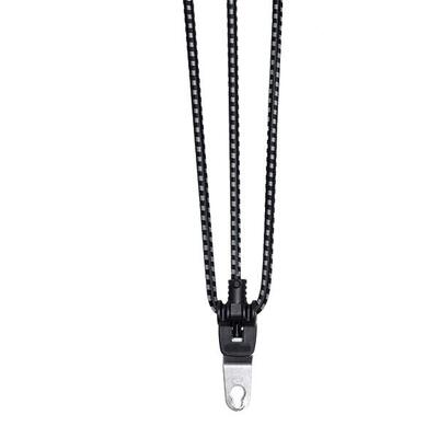 Cortina snelbinder jakarta 62 cm zwart/grijs