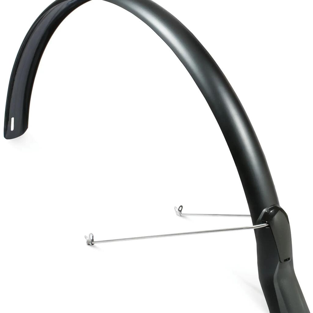 Eurofender Scatto Rear Fender 51mm - 28 Inch Matte Black