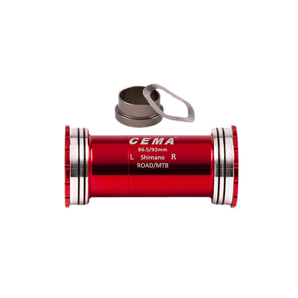 Sac de support CEMA BB86-BB92 Int. SRAM GXP-Acier inoxydable-Rouge