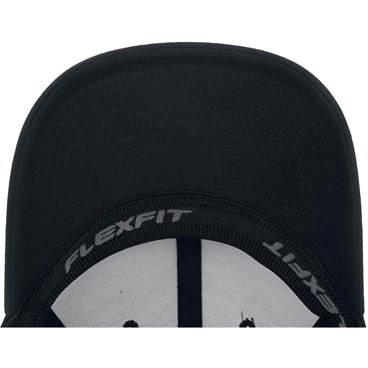 Unisex Adult Alpha Shape Baseball Cap (Black) 4/4
