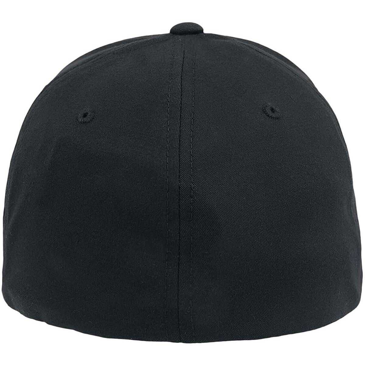 Unisex Adult Alpha Shape Baseball Cap (Black) 2/4