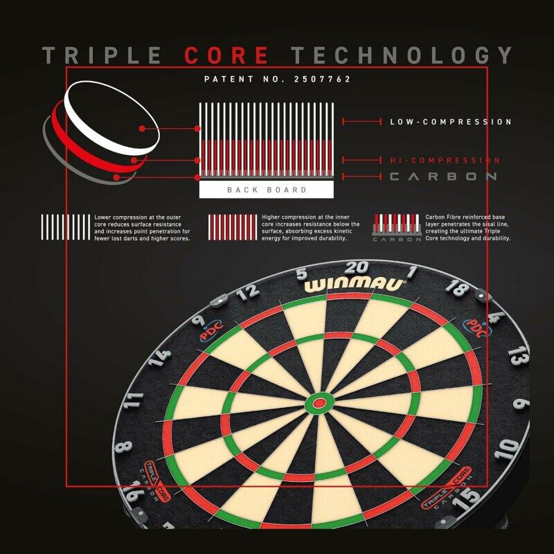 Winmau Polaris + Blade 6 Triple Core Carbon + Catchring 6/7
