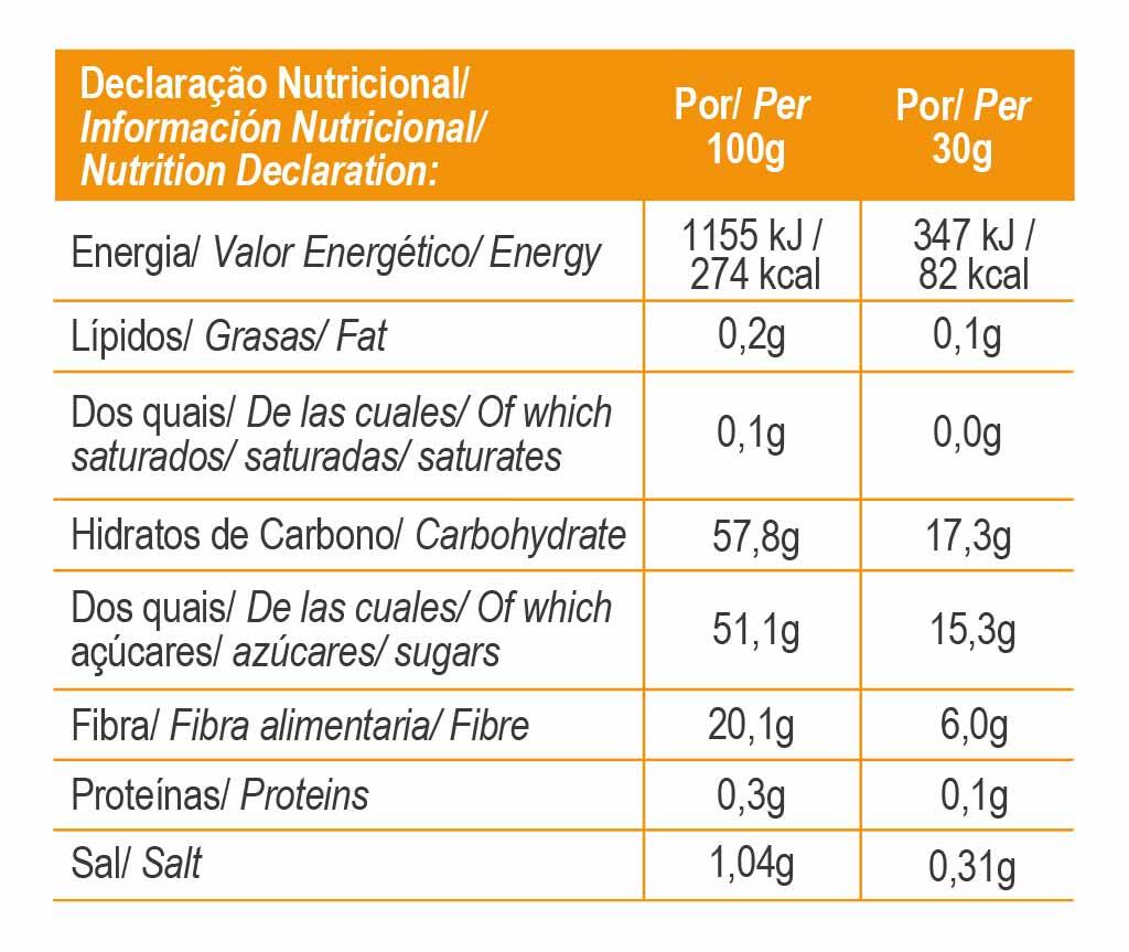 CAIXA DE 15 BARRAS ENERGÉTICAS JELLY BAR LARANJA - 30 G 3/3