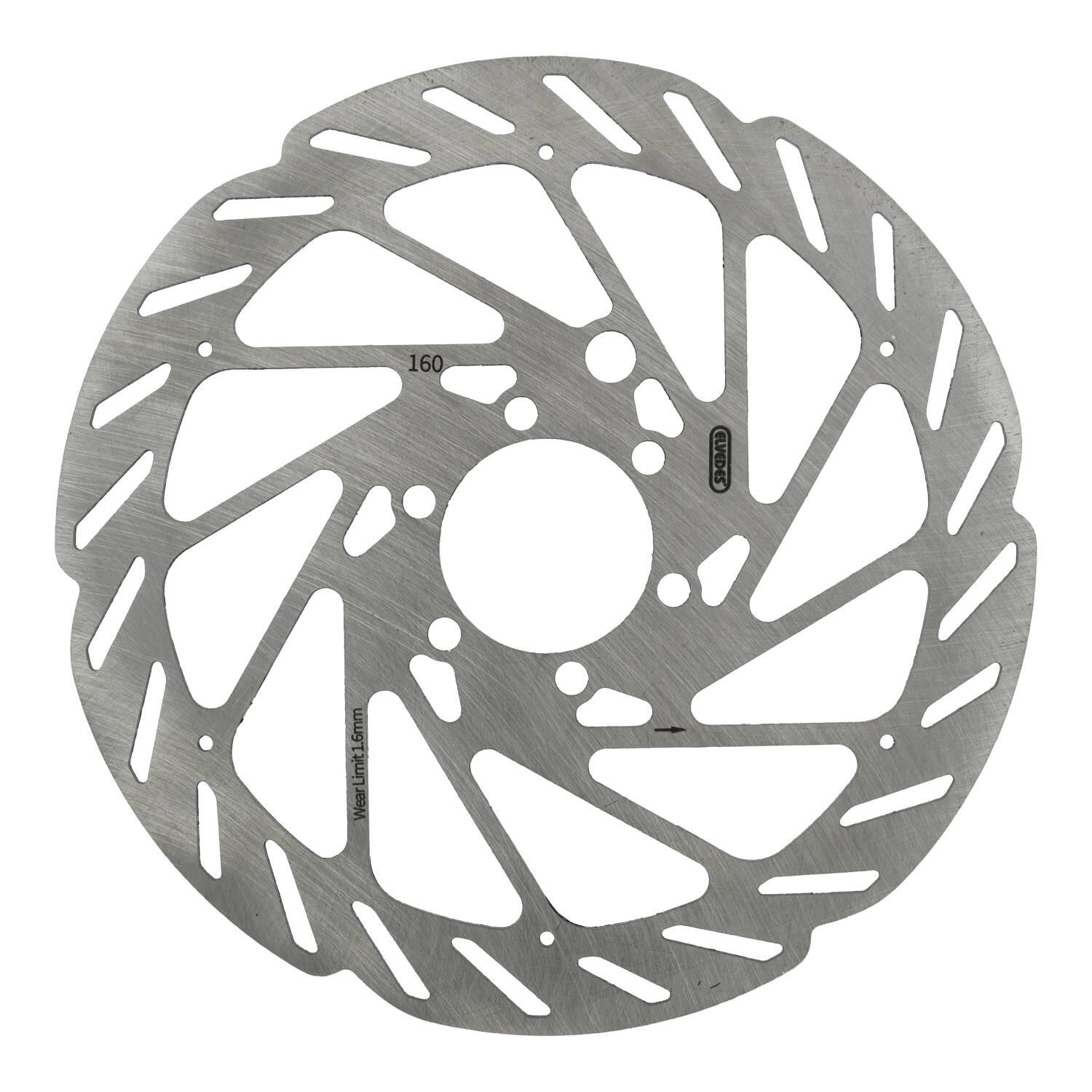 ELVEDES Elvedes 6-gaats remschijf Ø160mm met sensormagneet