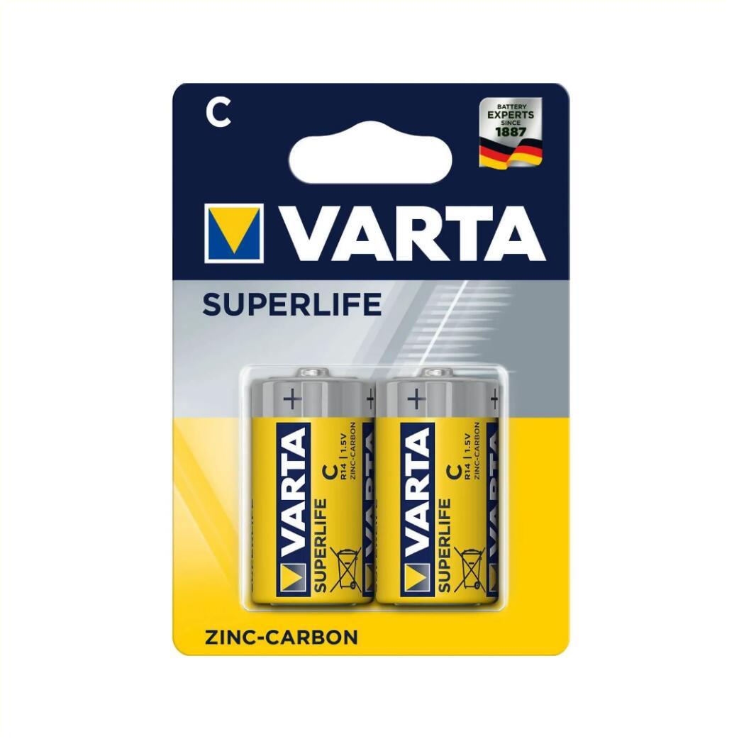 Varta - Varta batterij R14 15V krt (2) 1/2