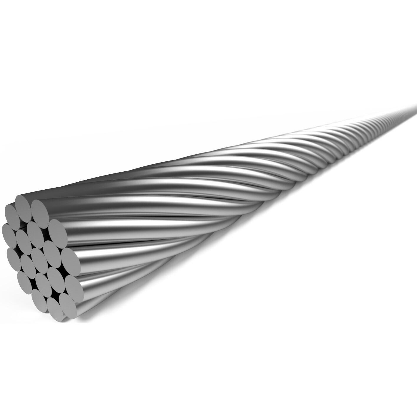 Elvedes Schakel Binnenkabel 2250 mm en acier inoxydable Ø125 mm n t-nippel 5/6