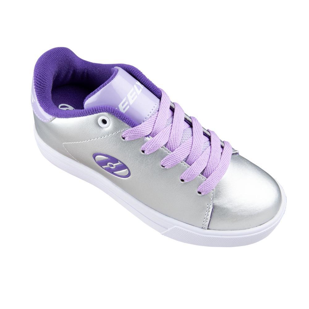 Royale Silver/Lavender/Purple Shadow Kids Heely Shoe 3/3