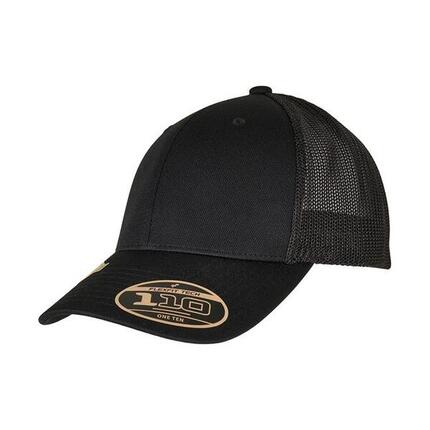 Alpha Shape" Trucker Cap Damen und Herren Schwarz