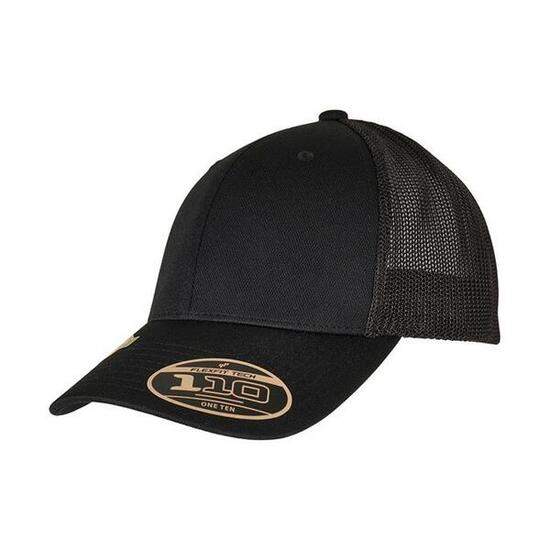 Alpha Shape" Trucker Cap Damen und Herren Schwarz