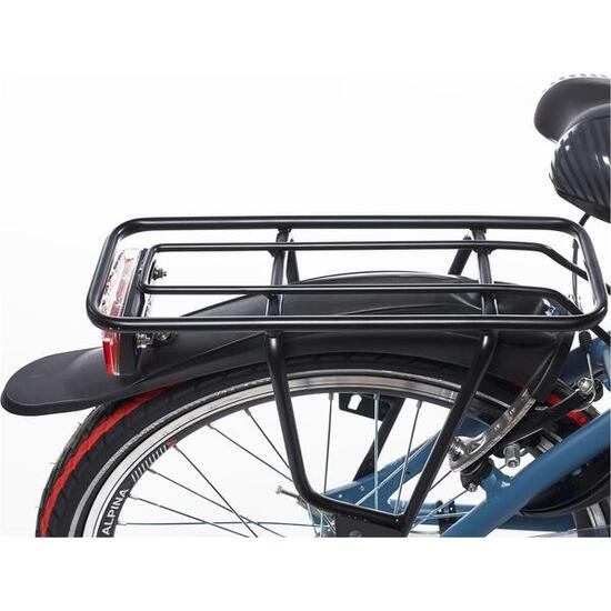 Porte-bagages arrière Alpina 20 Yabber Noir Mat