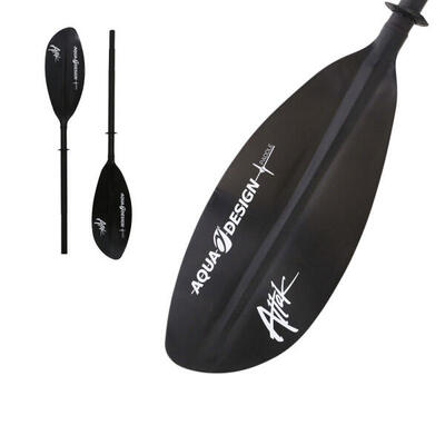 Paddel AQUADESIGN K1 Attak 215cm 2D SCHWARZ