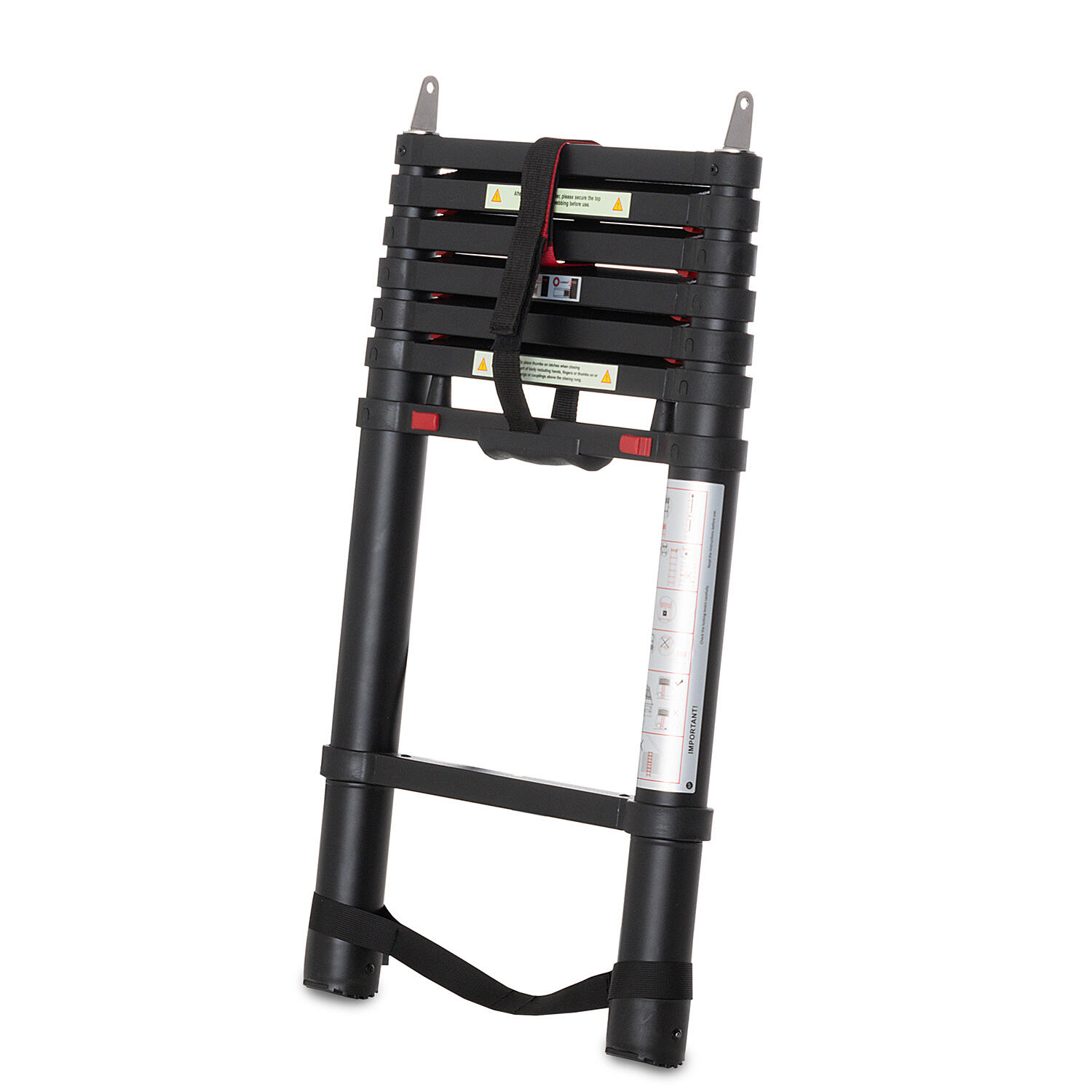 qeedo Freedom Air/Compact Leiter - XL Teleskopleiter für Dachzelt 1/5
