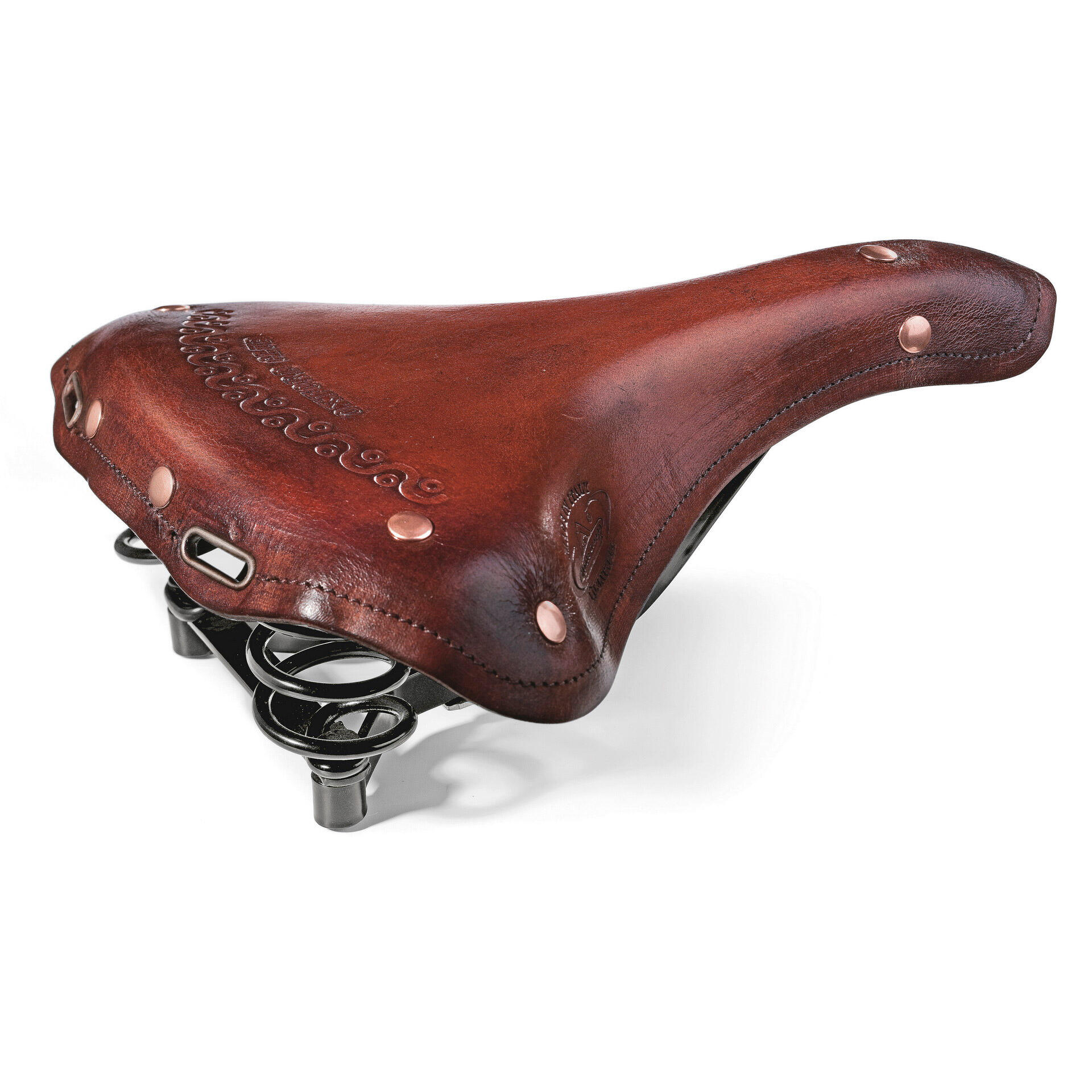 Selle Monte Grappa Monte Grappa Set Charleston Oxford 3 pièces en cuir D-Bruin 2/6