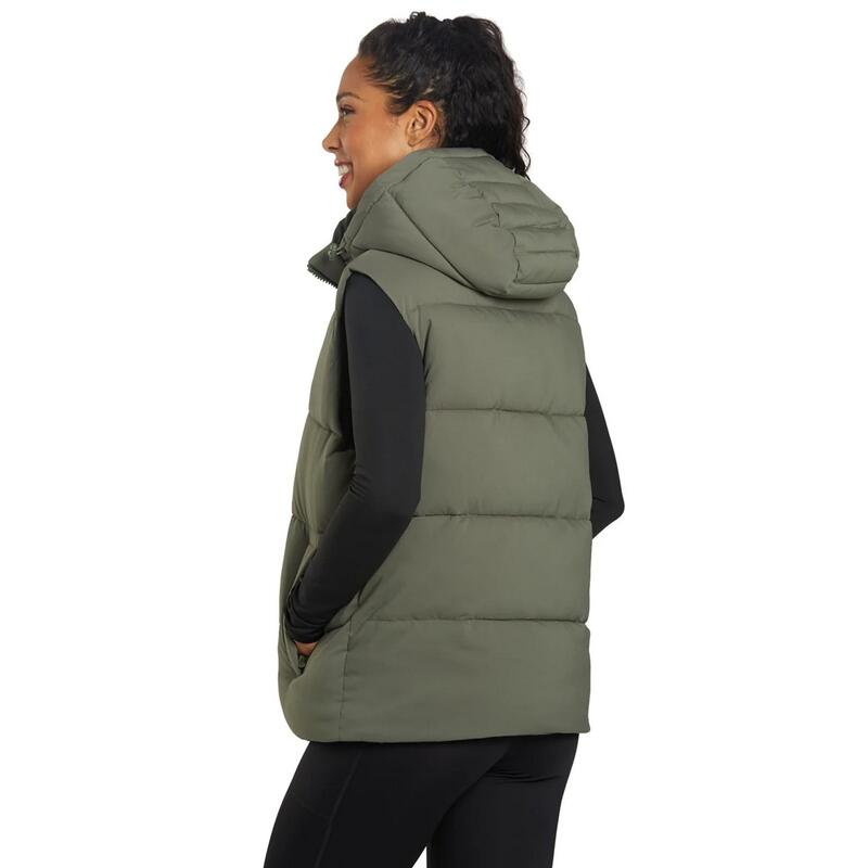 Veste sans manches Femme (Vert Thym)