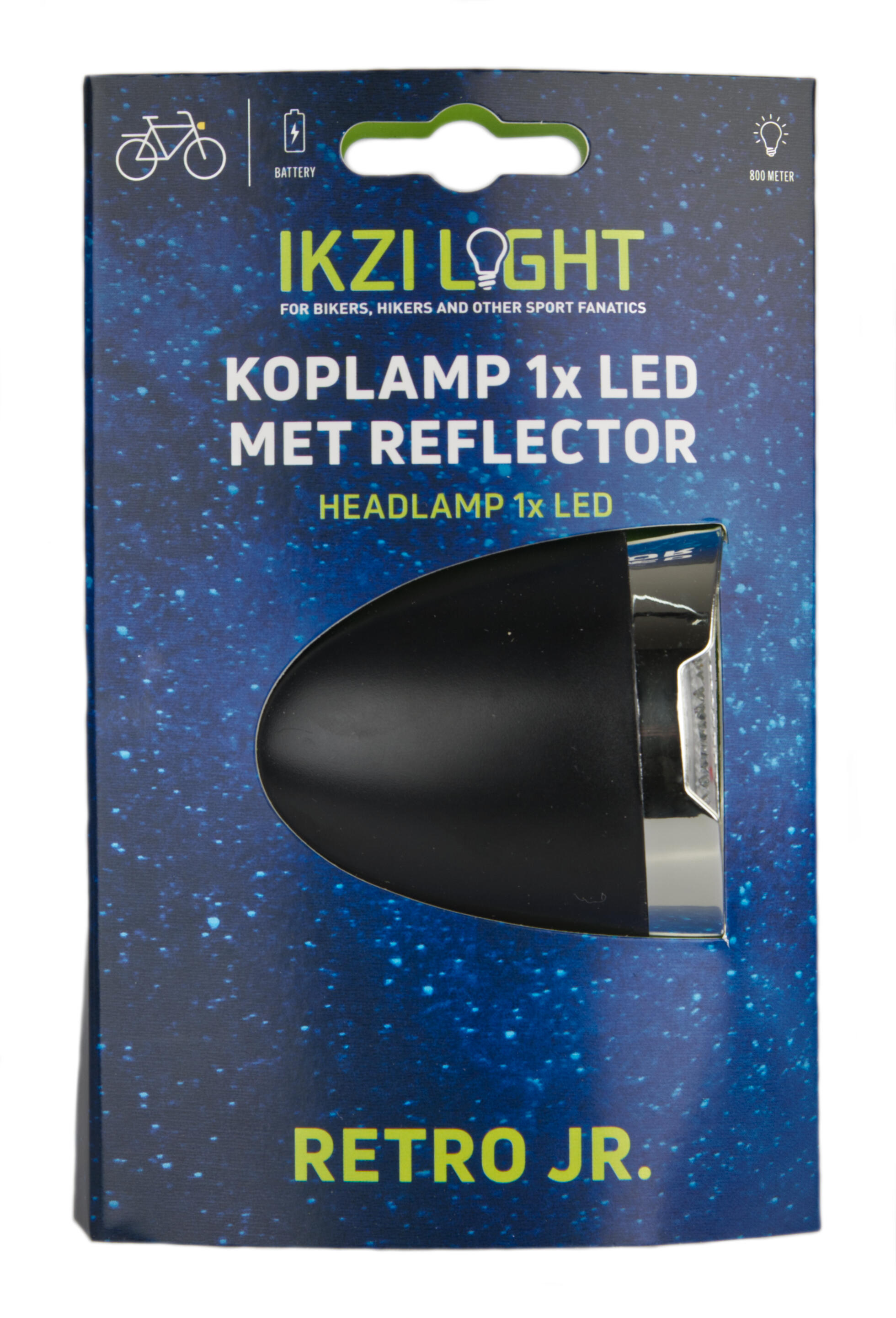 IKZI Farol Retro JR 1x LED – Preto. 2/3