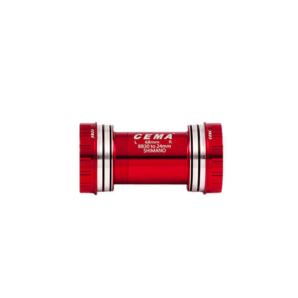 CEMA Sacoche de Support BB30 Interlock Shimano-Céramique-Rouge