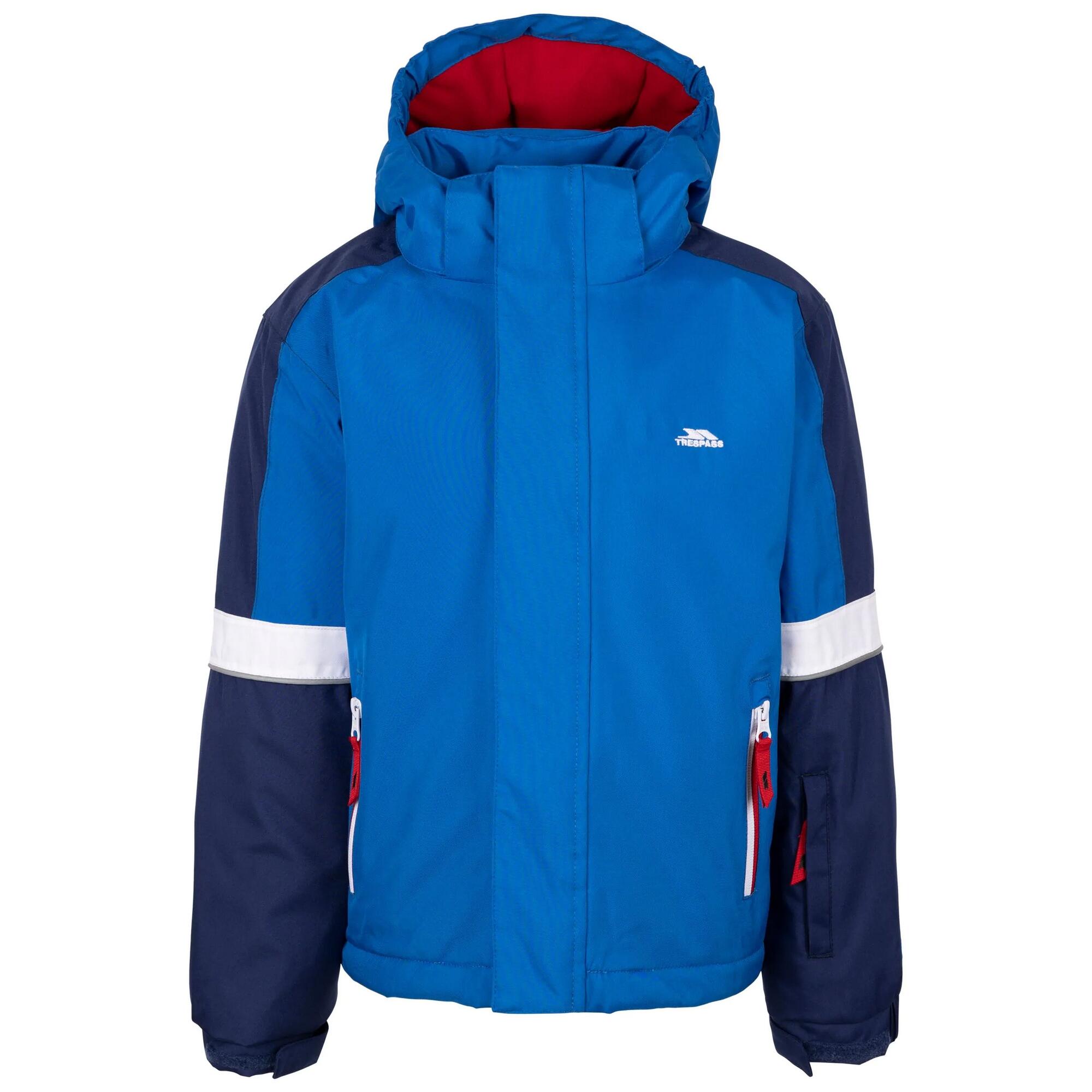 TRESPASS Boys Kingsley Ski Jacket (Blue)