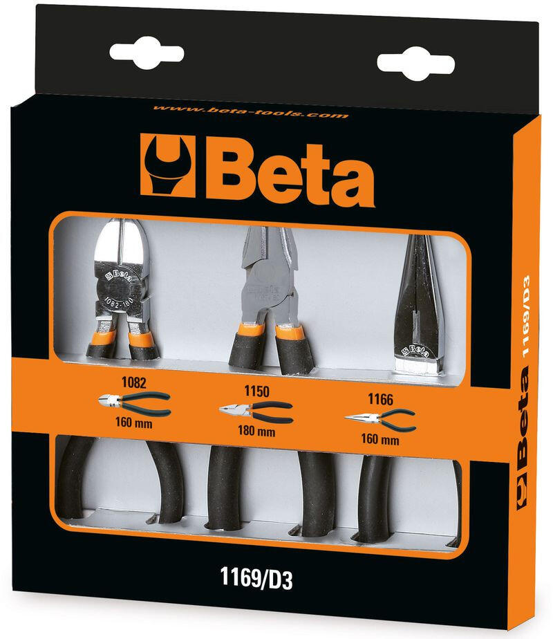 Set de 3 pinces Beta 3/3