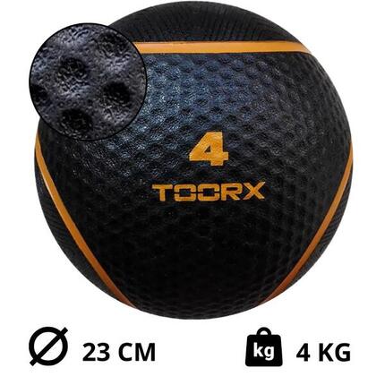 Médecine-ball 1 - 6 kg | Noir complet - 3kg - Bleu