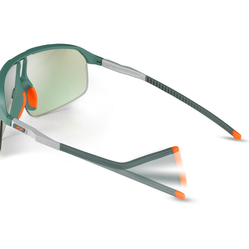 Okulary rowerowe JULBO Density zielone | Reactiv 1-3 Light Amplifier
