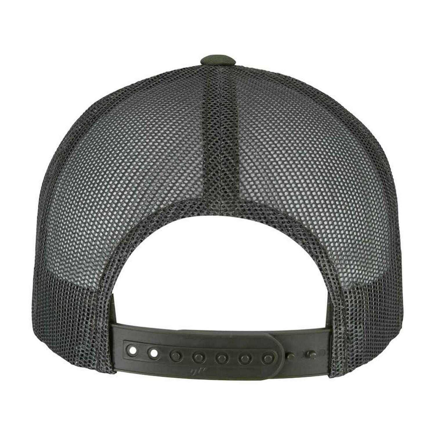 Retro Trucker Cap (Chocolate Chip/Greyish Brown) 2/3
