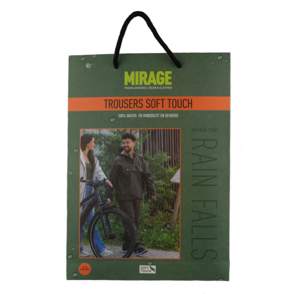 Pantalon de pluie mirage pantalon pantalon doux Touch - Taille L - Earl Gray 4/5