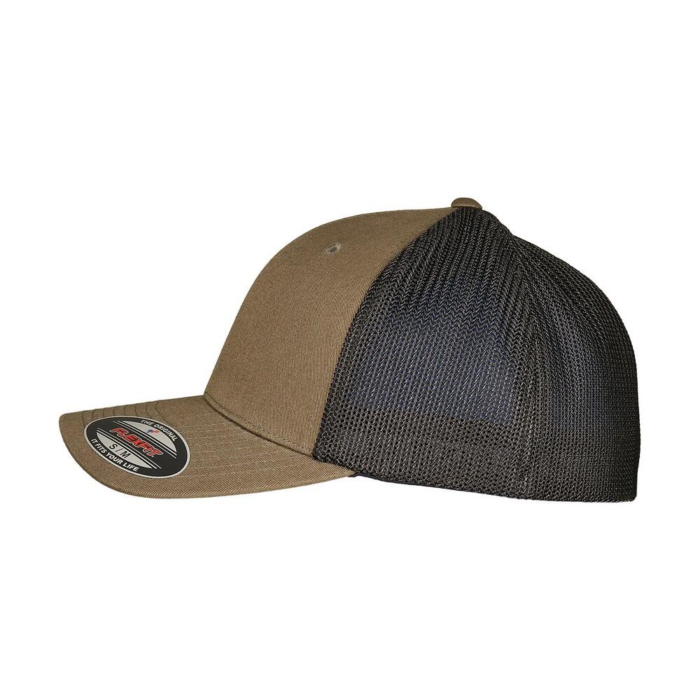 Trucker Cap recyceltes Material für HerrenDamen Unisex Damen und Herren 3/4
