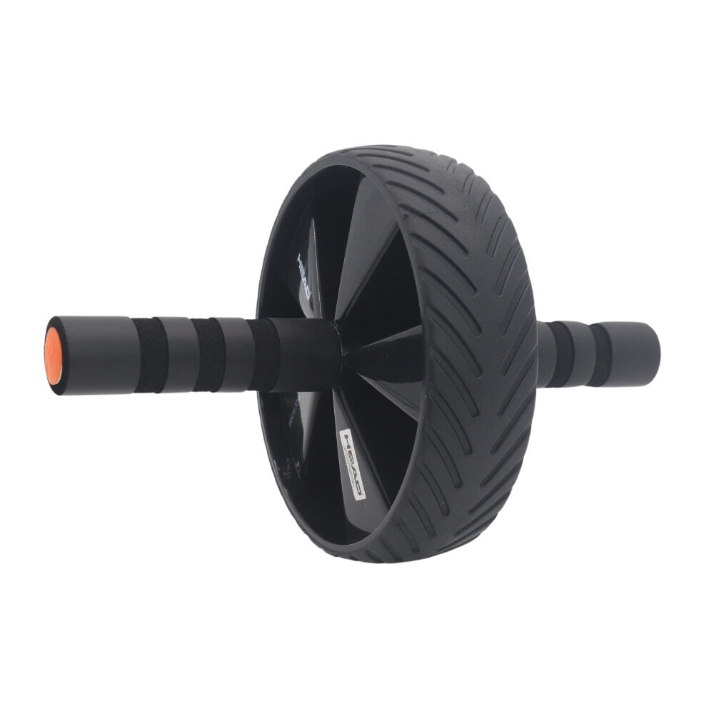 Roda abdominal head com roda antiderrapante e alças ergonômicas