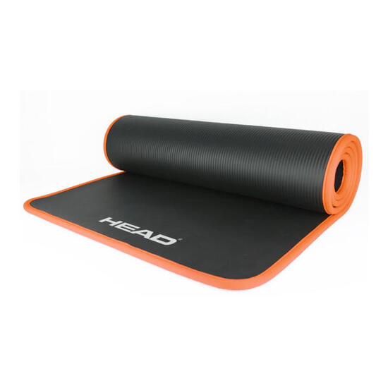 Mata fitness i do jogi antypoślizgowa HEAD z NBR 180x78 cm – grubość 10 mm