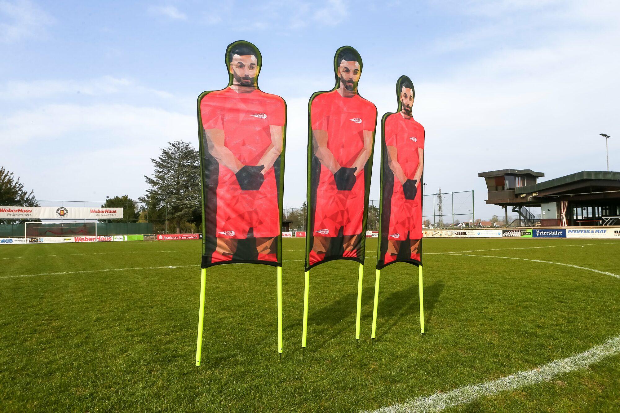 Set van 3 flexibele bedrukte polyester dummy's - Rood 4/4