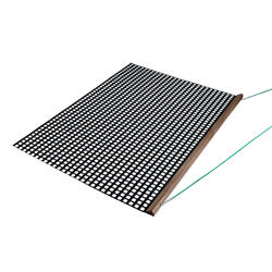 Traine en métal pour court de tennis 180x115cm- Traine simple