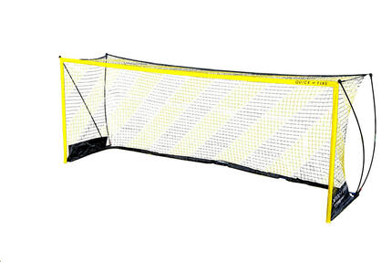 Bramka QuickFire 5,5 x 2,2 m - Samotestująca bramka do piłki nożnej plażowej