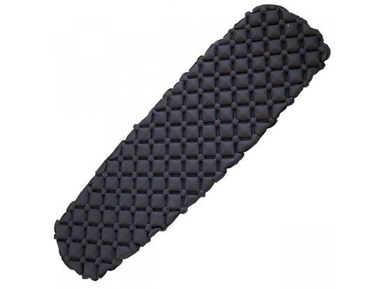 Matelas pneumatique Yate Scout gris 185×55×5,5 cm – 20D Nylon, chambres séparées