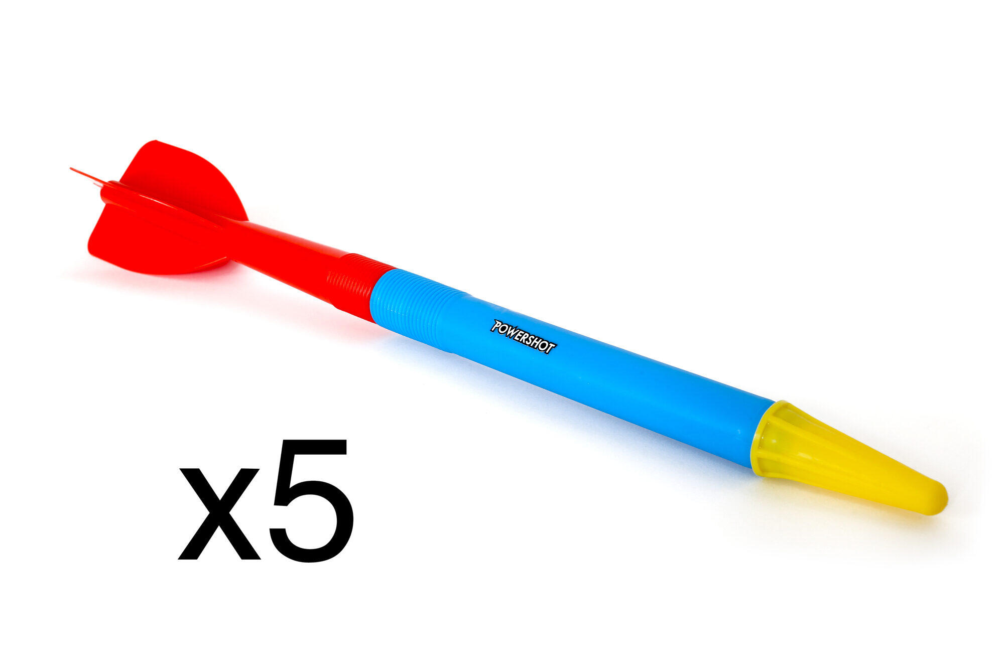 POWER SHOT 5 giavellotti in schiuma da 600 g - Perfetti per i principianti