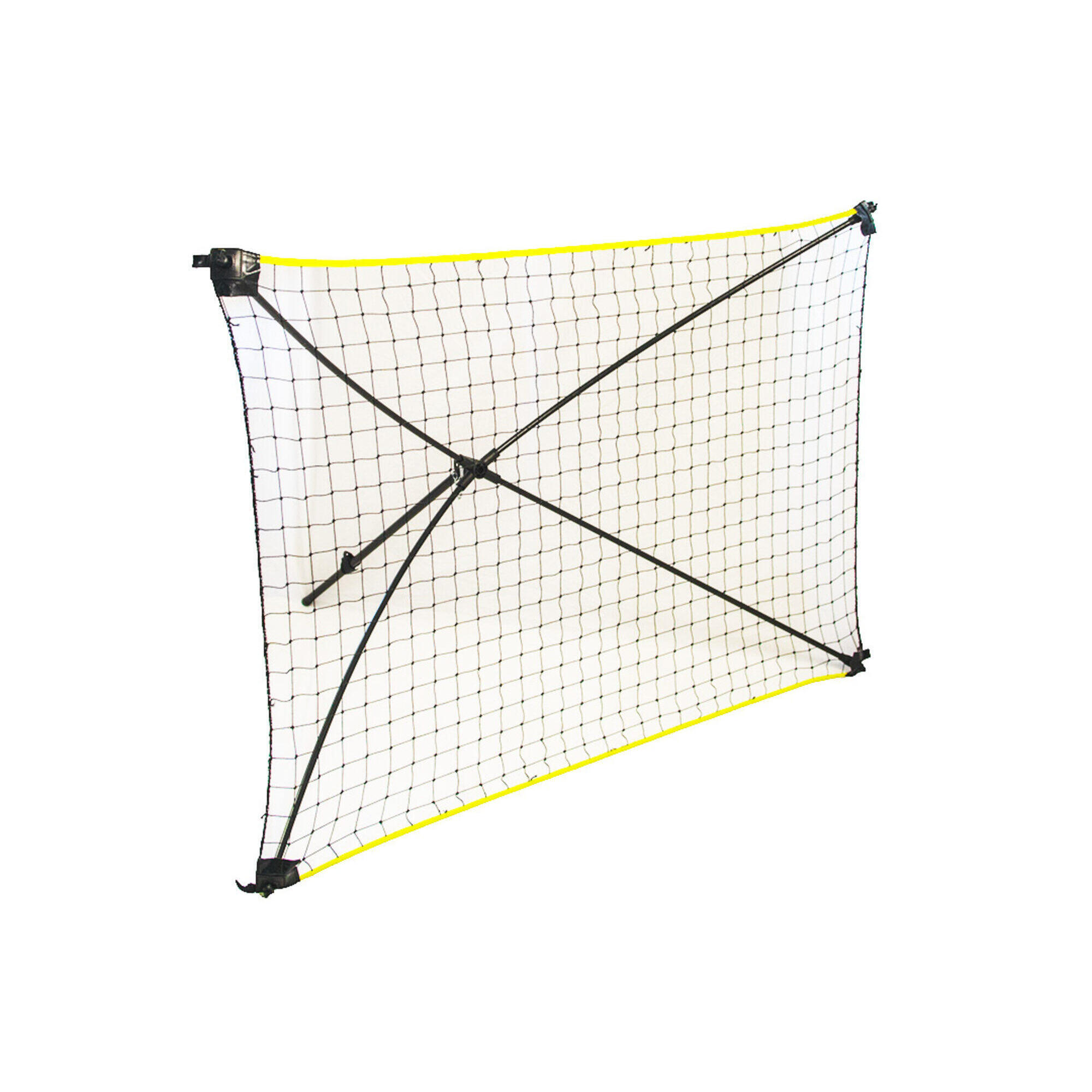 Power Shot - X Rebounder - Filet De Rebond Compact - Rebondeur - Jaune|noir - Taille Unique - Decathlon