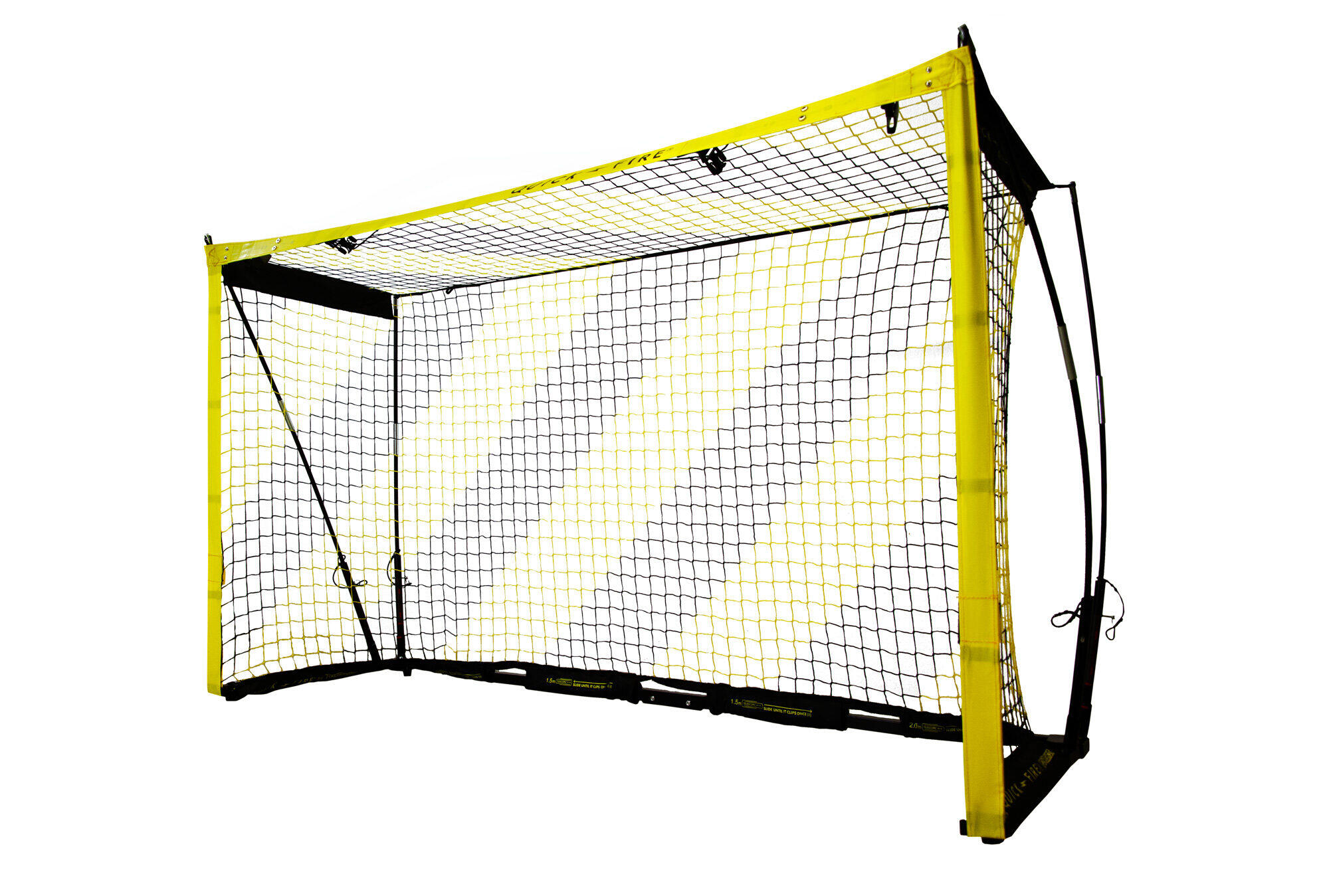 POWER SHOT Baliza de futebol modular QuickFire 3/4m x 1,5/2m