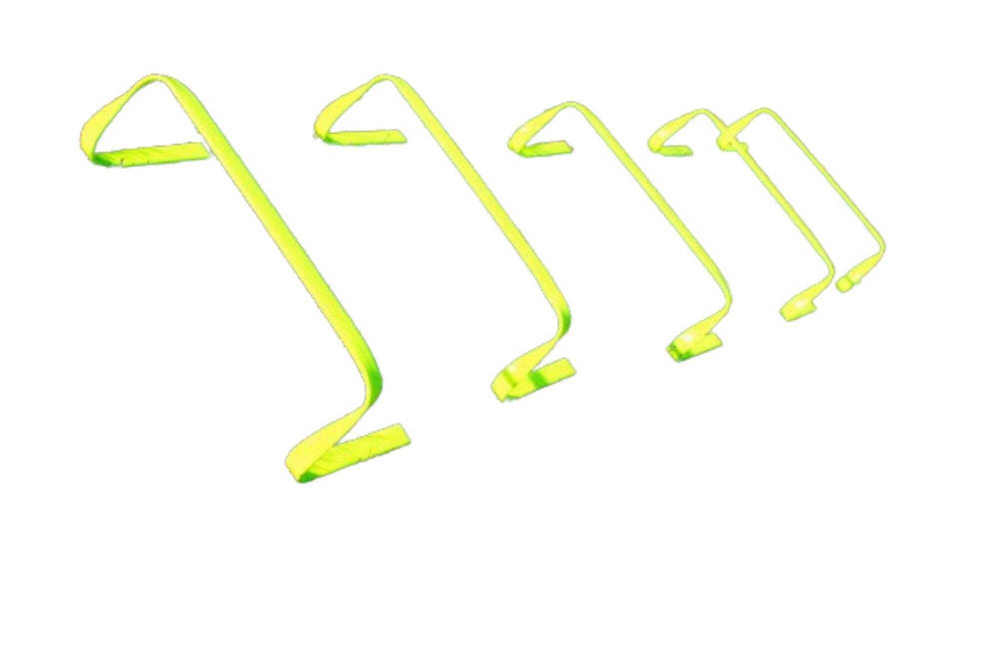Conjunto de 5 barreiras suaves - 15cm - equipamento de treino de coordenação