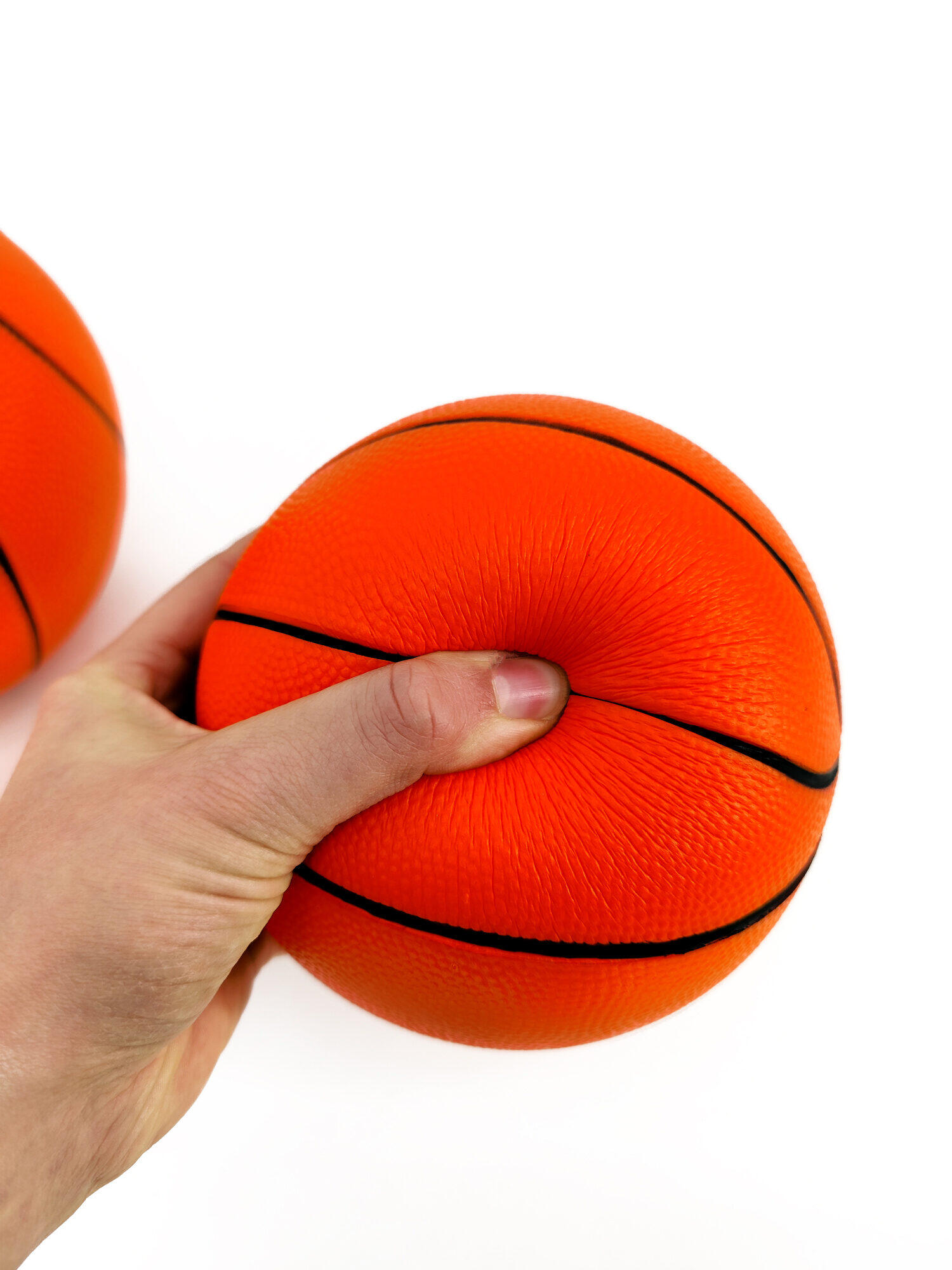 Lot de 2 ballons de basketball en mousse - Taille 2 2/2