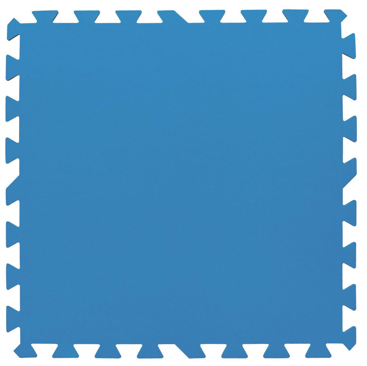 BESTWAY Bestway Zwembad bodembeschermers 50x50 cm blauw 9 st 14352