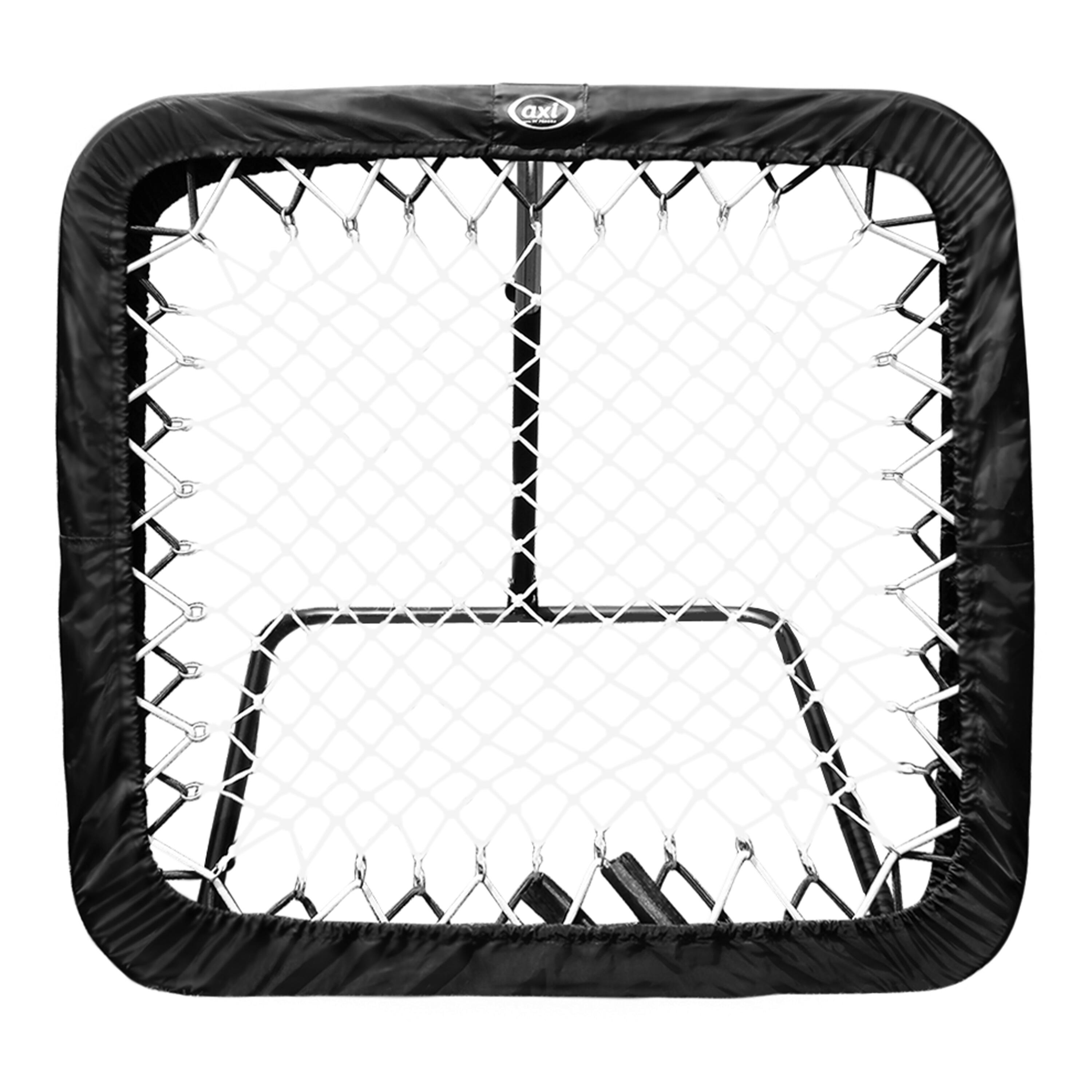 AXI Rebounder Pro88, Fußball Rückprallnetz Schwarz, 88x88cm