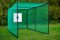 Cage de golf - Structure et filet 6 x 3 x 3 m - Cible de précision incluse