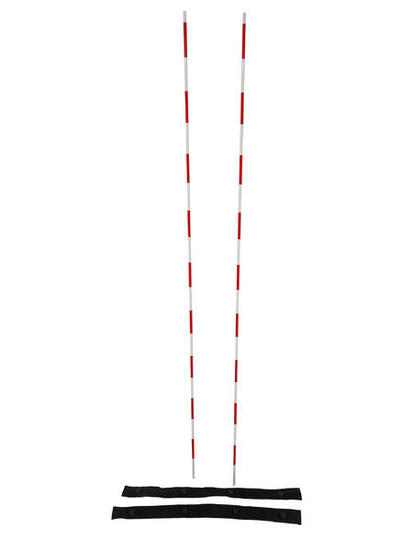 Lot de 2 mires de volley-ball avec attaches velcro