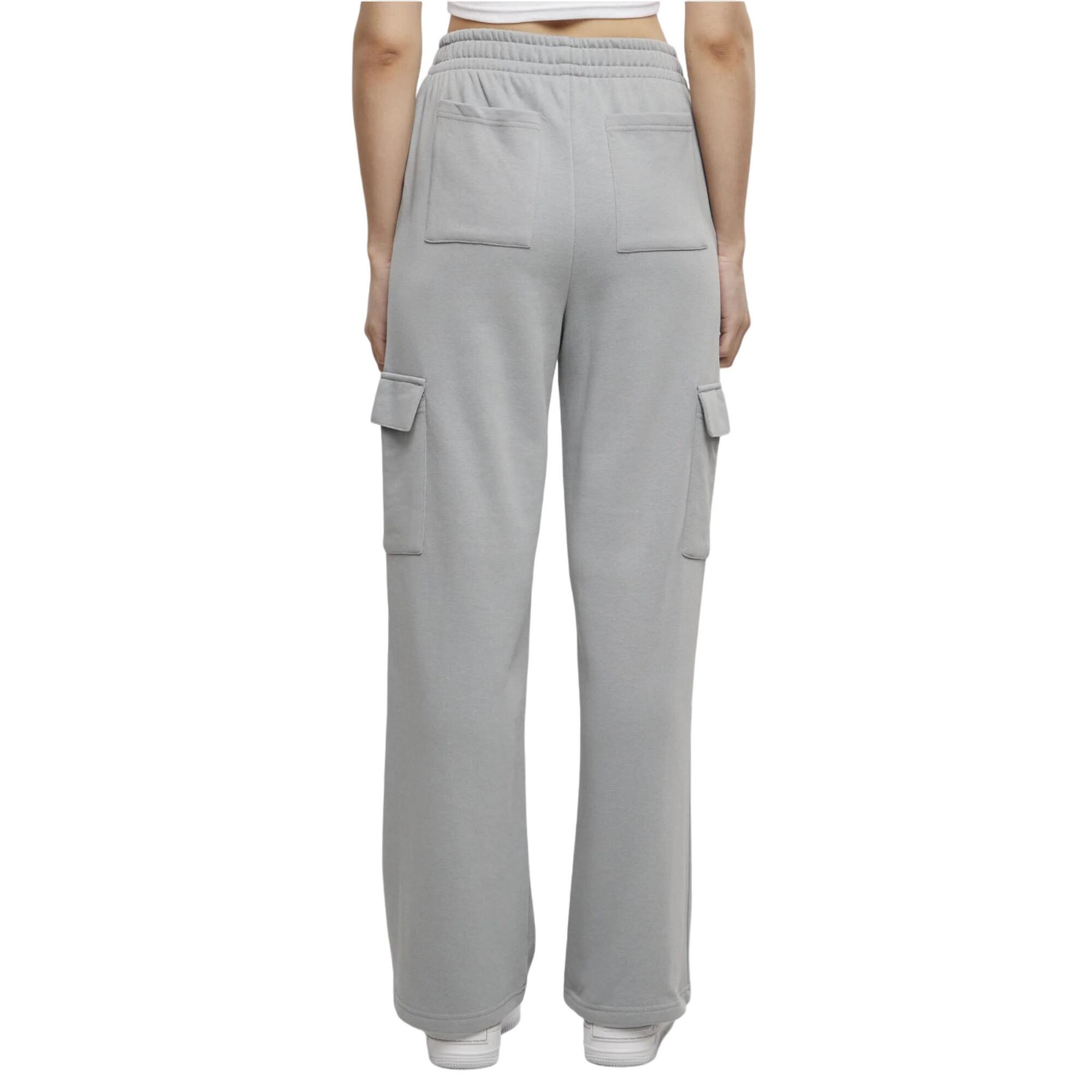 Pantaloni Da Ginnastica Baggy Donna Urban Classics Asfalto Chiaro 2/3