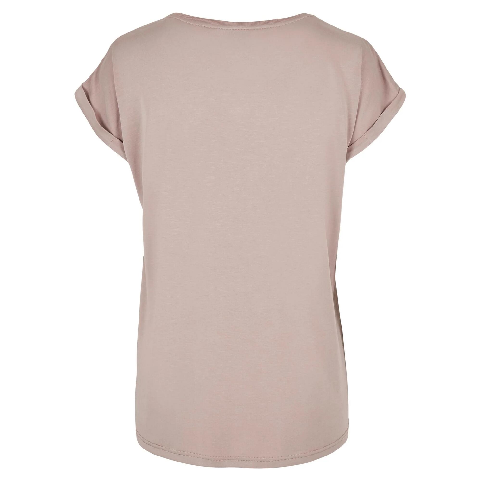 Maglietta Spalla Estendibile Donna Urban Classics Rosa Tramonto 2/2
