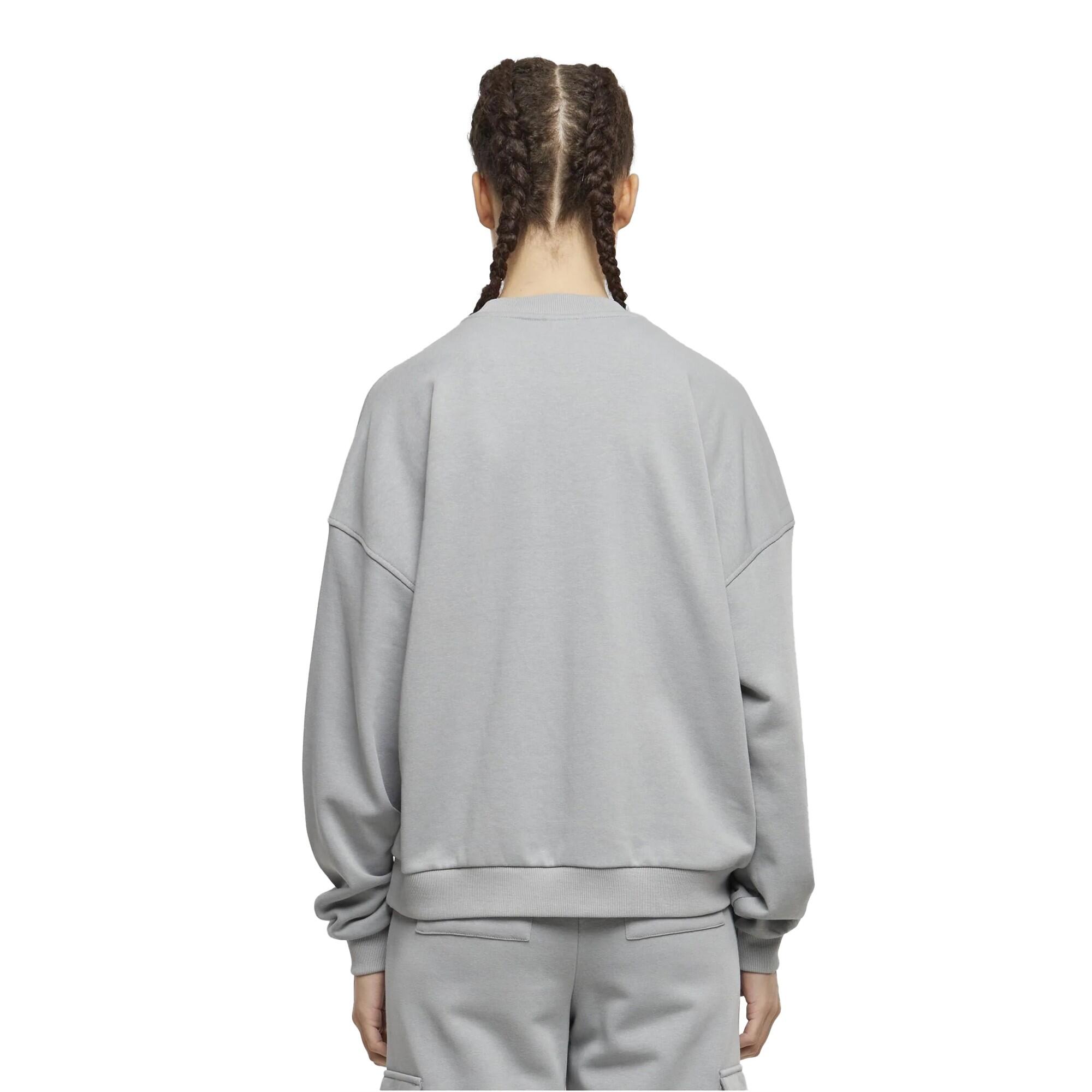 Felpa Oversize Girocollo Donna Urban Classics Asfalto Chiaro 2/2