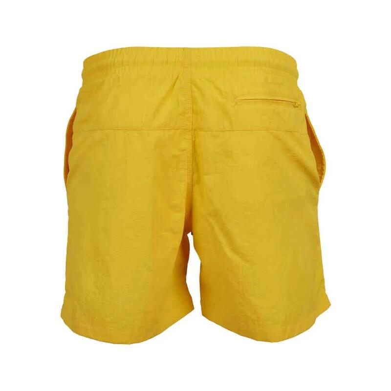 Short De Bain Homme (Gris Vif / Jaune)