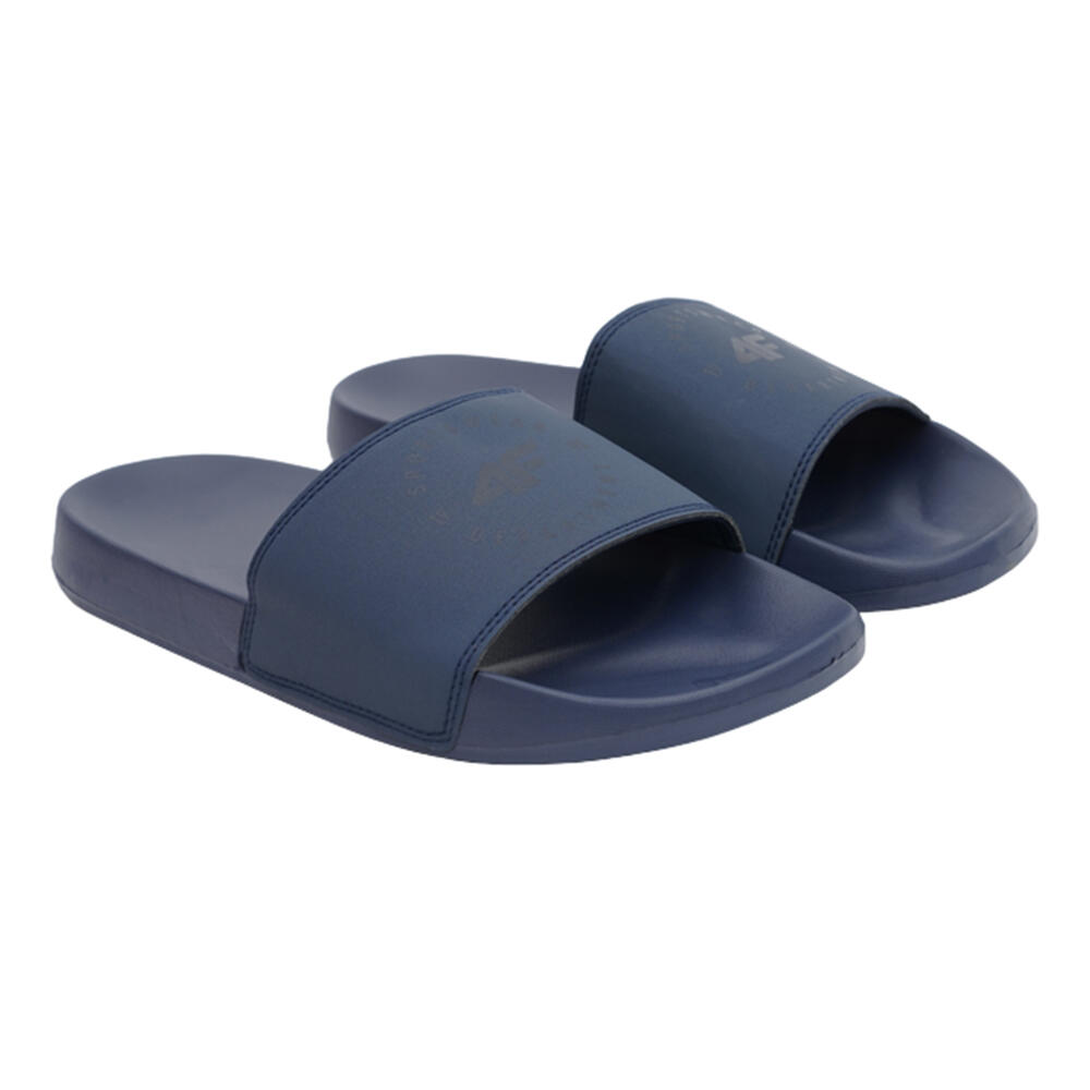 4F Zomer Teenslippers Heren Logo (Donkere marine)