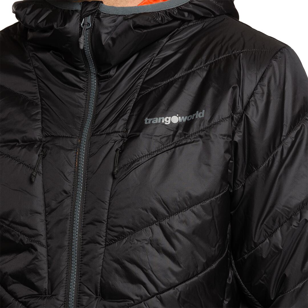 Chaqueta acolchada para Hombre Trangoworld Edolo Negro/Naranja 6/6