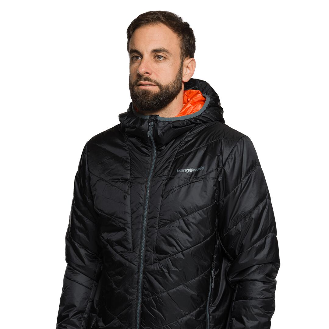 Chaqueta acolchada para Hombre Trangoworld Edolo Negro/Naranja 5/6