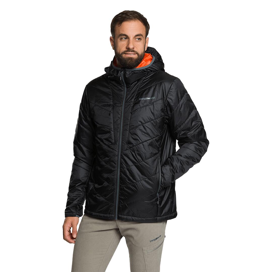 Chaqueta acolchada para Hombre Trangoworld Edolo Negro/Naranja 3/6